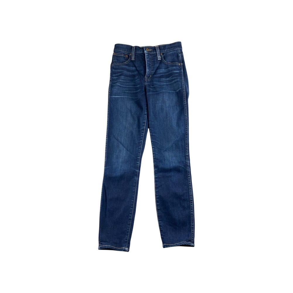 Madewell 10 High‎ Rise Skinny Jeans Dark Wash Size 24